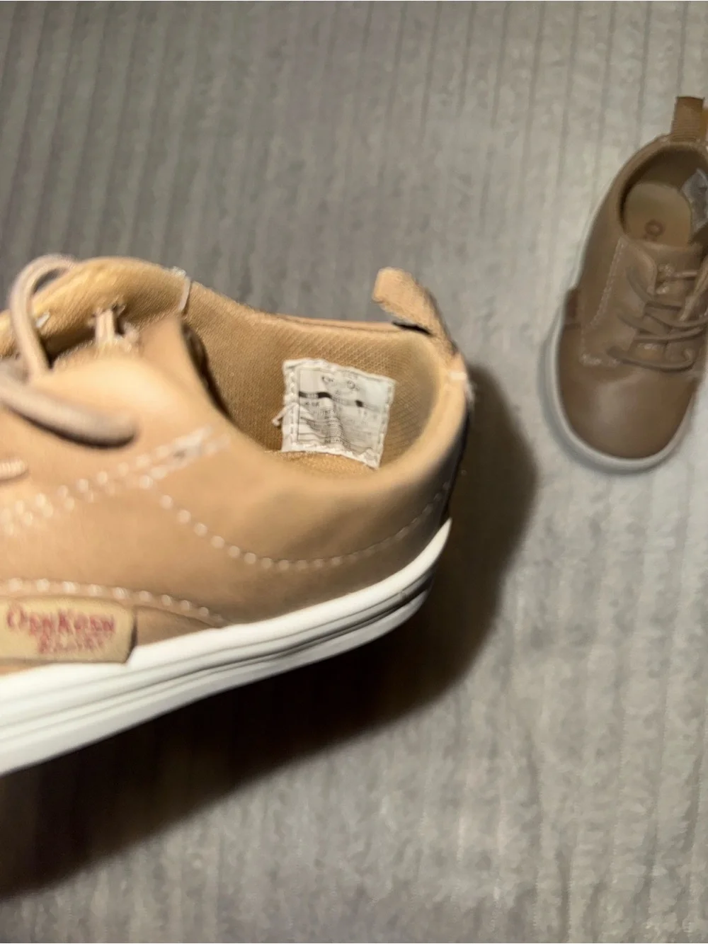 OshKosh B’gosh Brown Toddler Sneakers